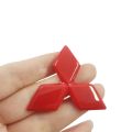 1 x ABS Mitsubishi Logo Car Auto Steering Wheel Emblem Badge Sticker Decal Replacement For MITSUBISHI. 