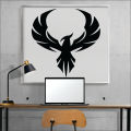 Phoenix bird vinyl sticker decal, firebird decal, phoenix rising sticker, phoenix decal, sticker for car, tumbler decal, laptop decal. 