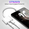 MH030 Lightning to 3.5MM Bluetooth Adapter Jack Audio With Charging for ios. 