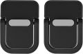 2PCs Laptop Riser Clip Mini laptop Stand, invisible Compact Foldable Laptop Riser and Cooling LaptopStand for all sizes Laptops, Tablets and mobile – Portable Laptop Stand, Aluminum mini laptopstand, Adjustable Height, Self-adhesive, Durable & Lightweight. 