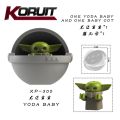 Baby Yoda in Cot Minifigures Lego Star Wars Blocks Toy. 