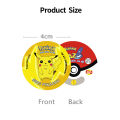 20/30pcs Tazos Pokemon 1/2 Generation Round Plastic Pogs Pikachu Game Cards Cheetos Chips Taps Pokemon Strokes Collection Gifts. 