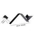 Invisible Wings Shape Floating Book Shelf / Book Rack / Book Organizer. 