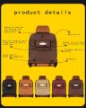 Leather Car Seat Back Organizers, Travel Accessories, Car Seat Back Organizer & Protector, Cup Holder, Universal. 