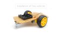 2WD robot smart car chassis board Kits, it can use with other electronics devices system like arduino/raspberry Pi/UNO R3 etc ,to learn of obstacle avoidance tracking, distance testing, speed testing or ir wireless remote control Smart robot car 2WD chass. 