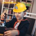 Fireman Helmet Fireman Hat Toy Ultralight Durable Bright Color Firefighter Helmet for Kids Role Play Educational Fireman Helmet Fireman Role Play Toy. 