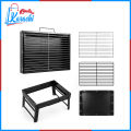 Online Karachi Portable Bar BBQ Foldable Suitcase Toaster Barbecue Maker Grill Stand. 