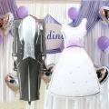 2 pcs New Bridegroom Groom Bride Balloon Wedding Decoration Aluminum Foil Balloon Wedding Balloons Marriage Decoration Balloon,-(K.S.). 