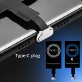 For Mobile Phone new Wireless Charge Receiver Universal Type-C Android Micro USB Qi Wireless Charger Charging Pad Module. 