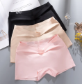 Womens Seamless Short Panty Ice Silk Soft and Comfortable Thigh Underwear Boxer Briefs. 