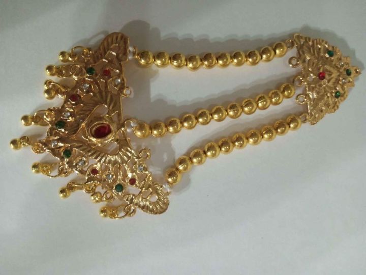 5%20lari%20Dhuri%20with%20Jhumar%20Jhumki%20&%20Tikka,%20Dhuri%20Set%20-%20Image%206