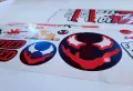 70cc Sticker Kit 24 x Stickers in Package Wateproof With Size Sticker Decal High Quality With Reflective Material. 
