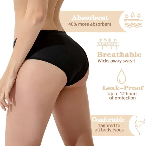 Period%20Panties%20for%20Women%204%20Layers%20Abundant%20Flow%20Period%20Panties,%20Leak%20Proof%20-%20Image%203