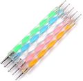 5pcs Dotting Pen Tool for Arts and Craft and for Nail Art Dot Doting Tool Set Painting Kit Design DIY 2 way Dotting Tool. 