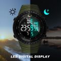 Military Men's Digital Sports Watch For Men Boys Waterproof with LED Back light Digital Watch for Men. 