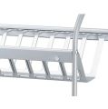Techmanistan 3 Tier Aluminum Dish Drying Rack, Dish Cup Drying Rack Drainer Tray Cutlery Holder. 