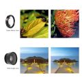 3 In 1 Fish Eye Lens Camera Kits Universal Wide Angle Macro Fisheye For iPhone 11 Pro XS MAX XR X 8 7 6s Plus Ojo De Pez Movil-fisheye. 
