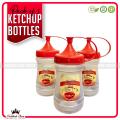 Pack Of 3 Small - Smart Ketchup Bottle Sett - Mayo Bottle For Your Fast Food & Burgers - Premium Quality Food Graded BPA Free Ketchup Bottle. 
