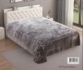 Glory 2-PLY Double Bed Size Blanket DG Solid Plain Colors Embossed Imported Branded. 