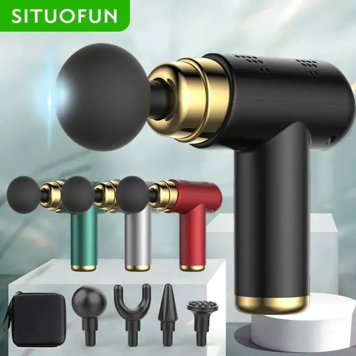 Portable%20Massage%20Gun%20Electric%20Percussion%20Pistol%20Massager%20For%20Body%20Neck%20Back%20Deep%20Tissue%20Muscle%20Relaxation%20Pain%20Relief%20Fitness%20-%20Image%202