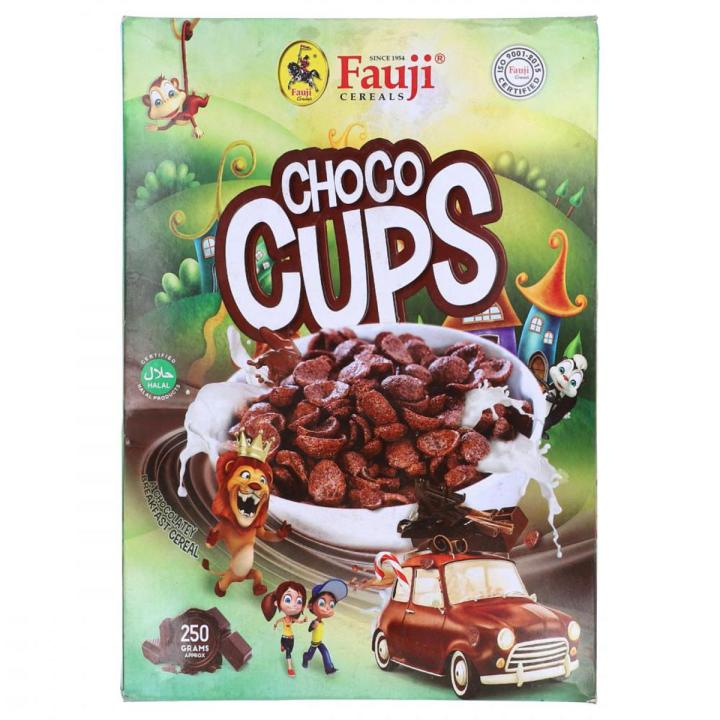 FAUJII CEREAL CHOCO CUPS 250 GM