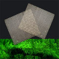 5pcs 8cmx8cm Aquarium Fish Stainless Steel Wire Mesh Pad Moss Net For Planted Aquatic Moss Wall Decor. 