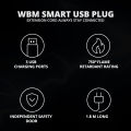 WBM Universal Extention Board, High Quality Smart 3 Power Socket With 3 USB Socket. 
