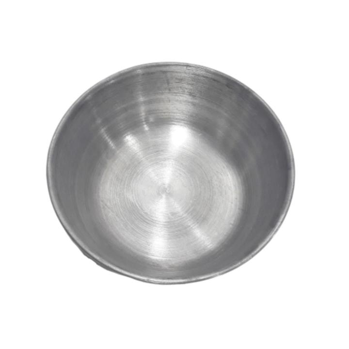 Aluminum Ice Bowls High Speed Ice Maker Bowls/Ice Donga Ice Bowl Silver Steel Bowl For Ice Pack For Fridge And Multi Purpose Use Kitchen Use