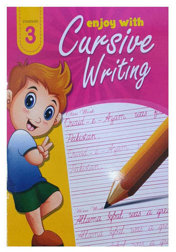 Notes Cursive Writing Essay Book Cursive Writing Book 3 | Daraz.pk