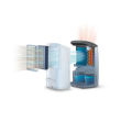 Philips Series 5000 2-in-1 Air purifier and dehumidifier DE5205/30. 