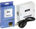 VGA to HDMI Adapter Converter Cable - Full HD 1080p with Audio Support. 