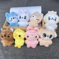 Kpop Idol Stray Kids Cute Cartoon Character Skzoo Fanmade Plush Doll Stuffed Toys 10cm. 