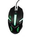 7 Colors LED Gaming Mouse - RGB BREATHING EFFECT - USB Wired Optical For PC / Laptop - Pro RGB 7 LED Sensor - Black - 7 Colours LED. 