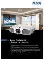 Epson Europe EH-TW6100W Projector  1080P Home Theater Projector. 