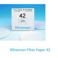100pcs Qualitative filter Paper 42 No whatman for laboratory medium speed. 