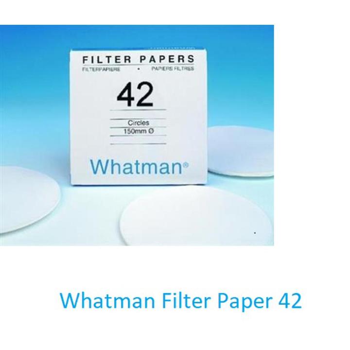 100pcs Qualitative filter Paper 42 No whatman for laboratory medium speed