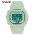 SANDA Watch 293 Digital Watch Men Women 50M Waterproof Sports Watches Male Ladies Clock Electronic Square Watch Lover's Wrist. 