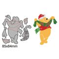 Disney Winnie Piglet Stitch Metal Cutting Dies Pluto Mickey Mouse Die Cuts for DIY Scrapbooking Paper Cards Crafts New 2022 Dies. 