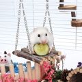 Hamster Chew Toys, Hamster Activity Toys Accessories for Teeth Care,Natural Wood Toys for Hamster, Rabbits, Bunny, Gerbil. 