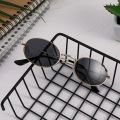 Classic Small Frame Oval Sunglasses Women/Men Brand Designer Alloy Mirror Sun Glasses Dropshipping In Stock Ship Within 24 Hours. 