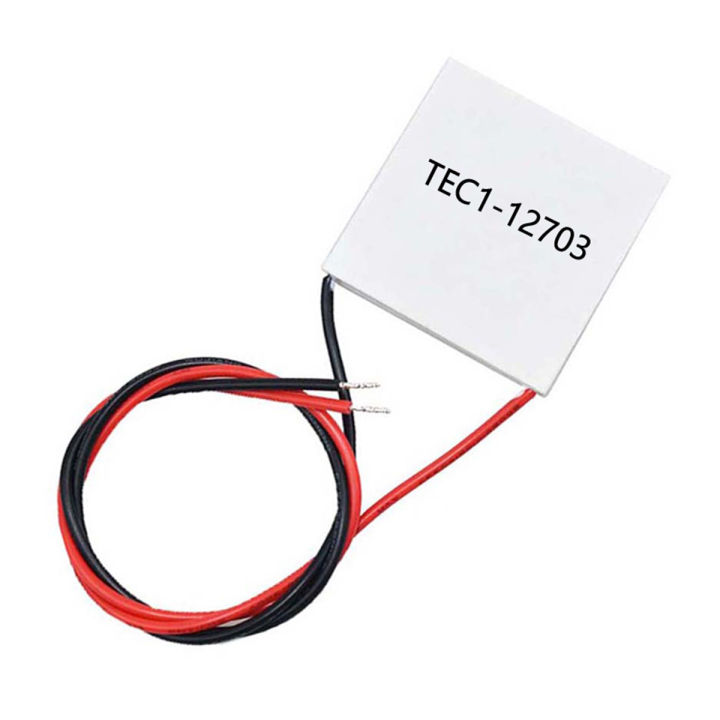 Fafeicy Thermoelektrisches Kühlmodul TEC1-12707 - 40x40x3,3 Mm, Bis -50°C, 109W, Für Kühlplatten & DIY-Projekte