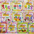 (Pack of 10, 3) Pre School Books For Your Kids - Kids Books For Early Learning - Reading Books For Kids And Children  Size 13.5 x 13.5cm Lamination. 