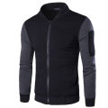 Baseball Contrast Winter Sleeves Zipped Jacket Full stitched well quality ready to wear. 