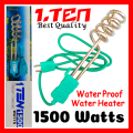 Electric Water Heating Rod Portable Electric Water Heater Electric Water Immersion Rod 1500 Watts. 