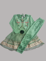 Winter Collection  Rashmi Frock with Tied Bow - Soft and Smooth for Your Baby Girl's Seasonal Style. 