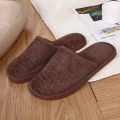 Cotton Winter Indoor Slippers for Men & Women – Plush, Multi-Color, Comfortable Hospitality Footwear for Home, Hotel, Spa, and Travel. 