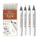 Soft Head For Art Signature Pens Medium/Fine/Extra-fine Drawing Crisperding Calligraphy Brushes Script Writing Brush Calligraphy Practice Pen Chinese Brushes. 