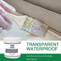 Jaysuing Transparent Waterproof Glue Plus Brush Waterproof Leakproof Water-Based Sealant Anti-Leakage with Brush. 
