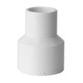 PVC Pipe Connector Reducer Socket for Plumbing Fixtures - 1/2" to 1/4"/1/4" to 1/2"/1/4" to 3/4" - High-Quality, Durable, Multi-Size Conversion. 