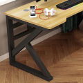 Office Table Desktop Table Office Desks Sturdy Wooden Desk with Metal Legs Suitable for Bedroom, Living Room, Study Room Writing Desk. 